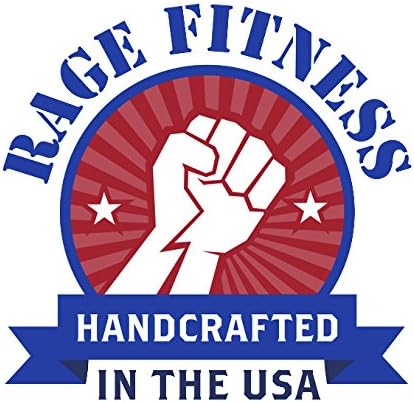 Rage Fitness Leather Hand Gripes, Grips de levantamento de peso, o aperto original da palma, x-small, pequeno, médio, grande,