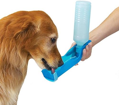 Garrafa de água portátil para cães viagens para caminhada 17 oz Handi Drink - Escolha a cor