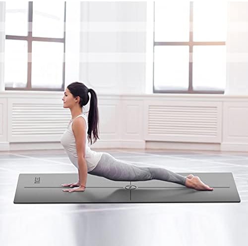 Nice C Yoga Mat, mulheres extremamente largas, tapete de exercícios, tapete de fitness, ¼ de polegada de espessura 72x32 72x48