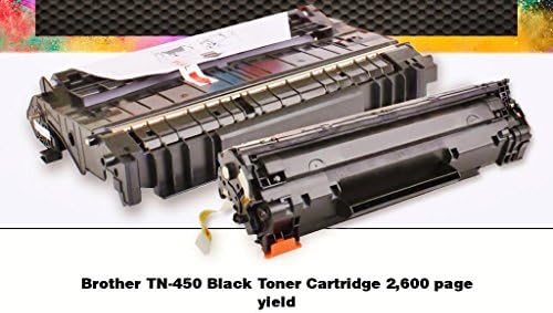 Brilhante TN460-BRL Black Toner Cartucks 6K Rendimento para o irmão