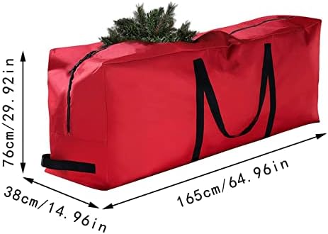 48in/69in Saco de armazenamento em árvore, bolsa de armazenamento de árvore de árvore de Natal Bolsa de árvore de Natal Bolsa de armazenamento