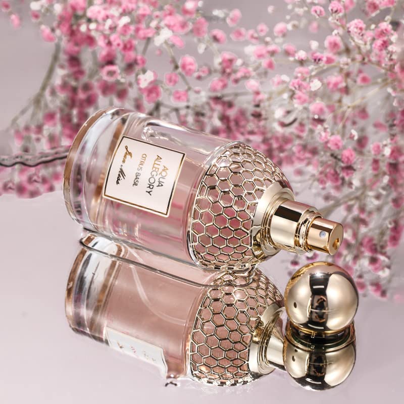 Yiylunneo Flower and Grass Water Language Perfume feminino Flor natural de longa Fragrância de frutas e perfume de fragrâncias de