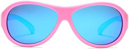 Pro Acme Tpee Toddler Polarizou os óculos de sol Aviator com alça para meninos e meninas Proteção UV Baby Flexible Shorts