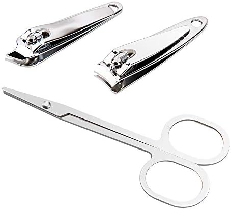 Texum 9pcs Manicure portátil Conjunto de pedicure Tweezer Knife Pick Utility Utilel Clipper Kit