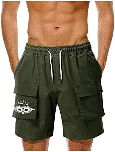 Carga de shorts masculinos, shorts de carga casual masculino