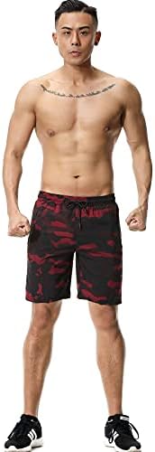 SURENOW MEN 7 SHORT SHORTS RUNS CAMULHAFLAGEM STRIDO RÁPLE