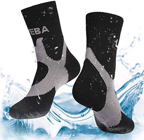 Layeba de meias respiráveis ​​à prova d'água [certificação SGS] Unissex ao ar livre de caminhada esportes de trekking