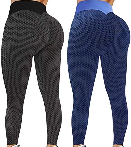 Leggings de fitness de 2pc para mulheres empurrar ioga esticada nova leggings fitness gin sports gym roupas de ginástica calças