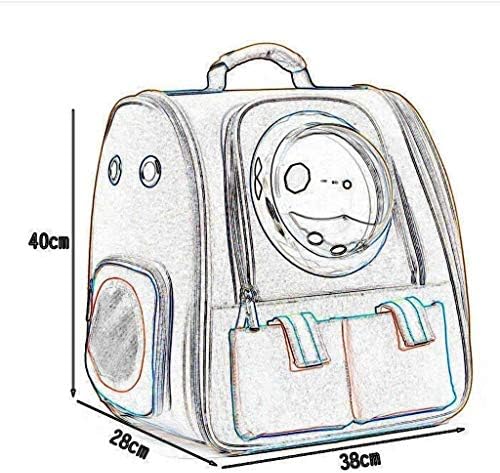 N/A Backpack-Front Backpack, Pequeno Pet Backpack Vravel, caminhada, mochila ao ar livre com cachorro