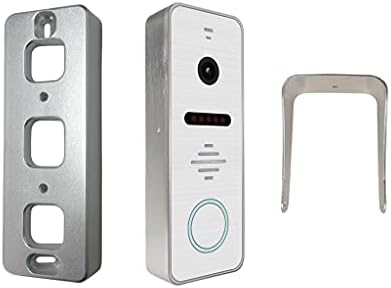 Intercomo de vídeo Liruxun 7 polegadas com fio 1200tvl Porta de vídeo Câmera da porta de chamada de câmera Painel 130 ° Detecto de movimento para segurança doméstica