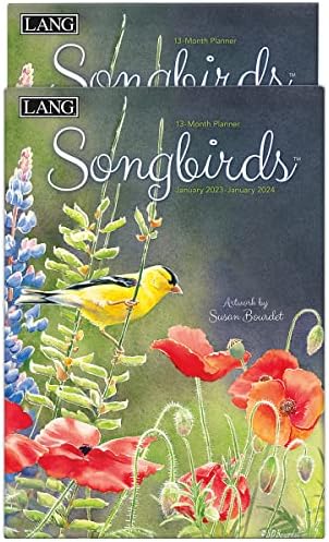 Lang Songbirds ™ 2023 Planejador mensal