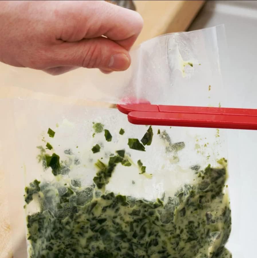 Pouchmate Red Plastic Food bolsa Cutter Cutter Opener para cozinhas e restaurantes