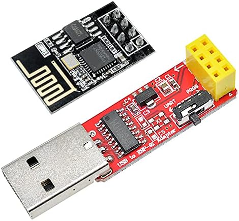 CH340 USB para ESP8266 SP-01 ESP-01S ESP01 Módulo de placa de desenvolvimento ESP01S para adaptador de programador AR Duino, ESP-01