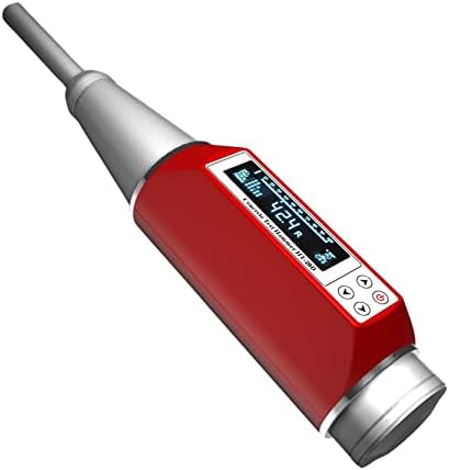Digital Argound Rebound Tester Medador de argamassa de argamassa de martelo Resiliômetro OLED Display