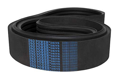 D&D PowerDrive 6/8VP1180 Kevlar Banded V Belt, borracha