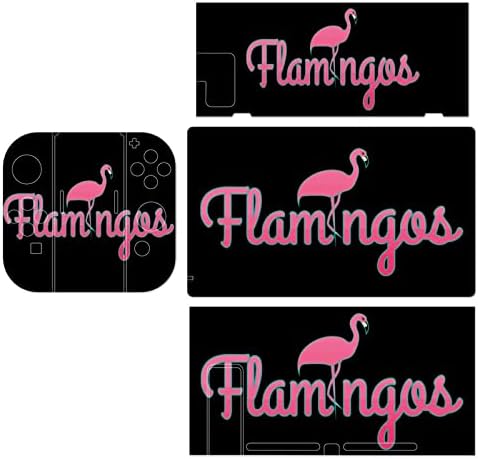 Adesivos rosa de flamingos de conjunto completo adesivos personalizados de bom padrão de proteção anti-arranhão para