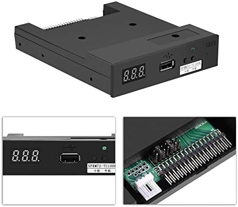 Emulador de acionamento de disquete USB, SFRM72-TU100K 3,5 720kB de alta segurança de proteção de dados emulador de disquete,
