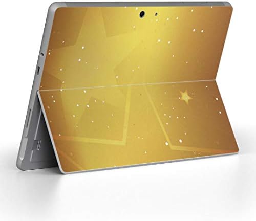 capa de decalque igsticker para o Microsoft Surface Go/Go 2 Ultra Thin Protective Body Skins 001967 Estrela Amarelo simples