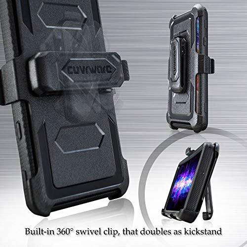 Covware Iron Tank Series Case compatível com a capa de armadura LG Stylo 6 para serviço inteiro de corpo inteiro com o protetor de