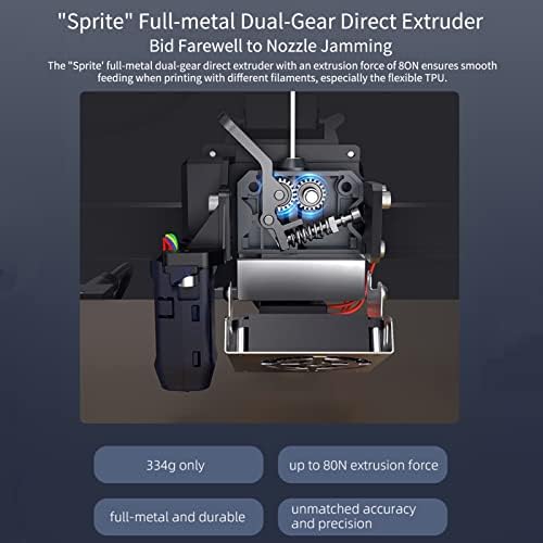 XIXIAN FDM 3D Impressora, Ender-3 S1 Pro Desktop 3D Impressora FDM 3D Impressão com Sprite All Metal Extruser PEI Plataforma