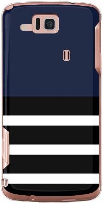 Segunda Skin Plain Border Navy Design por ROTM/para Aquos Phone CL IS17SH/AU ASHA17-PCCL-202-Y385