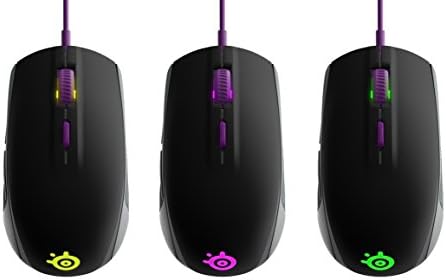 Steelseies rival 100, Mouse de jogos ópticos - Sakura Purple