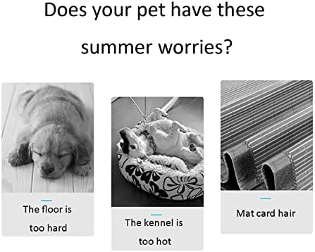 Tapete de resfriamento de animais de estimação, auto-resfriamento não tóxico Gel Pads Pet Self Cooling Pad, Cool Mat Pad Beds Mats