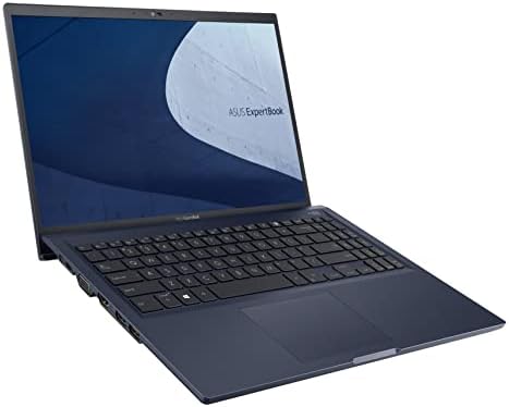 ASUS ExpertBook B1 Business Laptop, 15,6 ”FHD, Intel Core i5-1135G7, 256 GB SSD, RAM de 16 GB, grau militar durável,