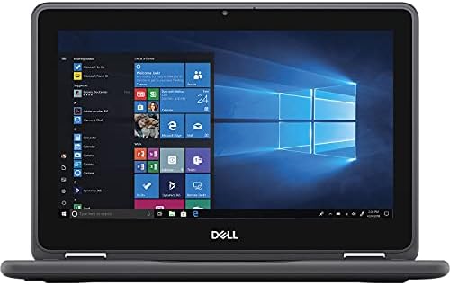 Dell Latitude 3190 Business 11 2-em 1 Laptop 11,6 ”HD Toucscreen Intel 4-Core Celeron N4120 4 GB RAM 64 GB EMMC Webcam Office365 Win10Pro Black