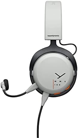 Beyerdynamic MMX 100 Fechado para o fone de ouvido com ear fechado com microfone de meta voz e excelente som para todos os dispositivos de jogo