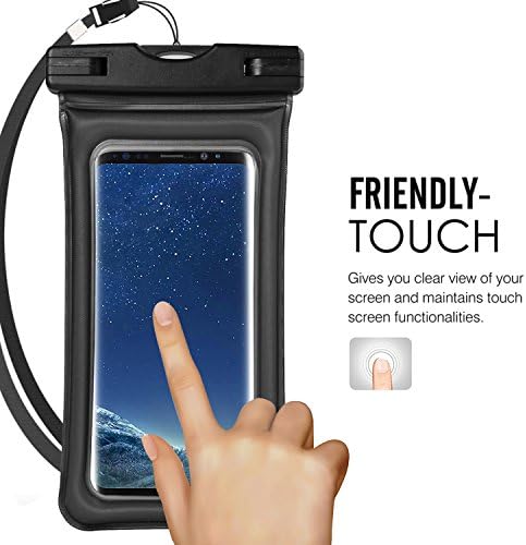 Saco seco à prova d'água flutuante com braçadeira e cordão para Samsung Galaxy S10+ S9+ S8+/A20 A30 A50 M30 A6+
