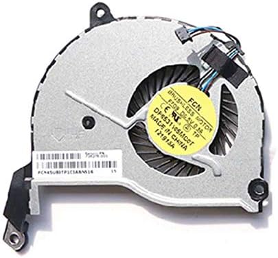 FCQLR NOVO FAN CPU Compatível para HP Pavilion 15-N000 15-N107AX 15-N274EO 15-N210EZ TPN-Q129 736278-001 Ventilador