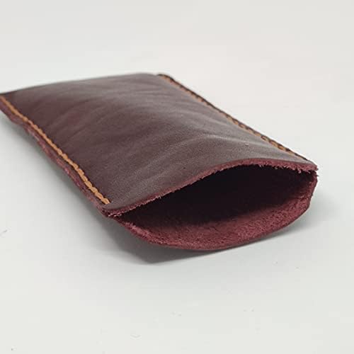 Caixa de bolsa coldre -coldre coldreical para LG V30s ThinQ, capa de couro de couro genuíno, capa de bolsa de couro feita
