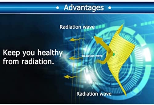 KFJZGZZ EMI ISOLO EMF Protection Fabric Fibra de prata Radiação respirável Fabric RFID para bloqueio de sinal Anti radiação,