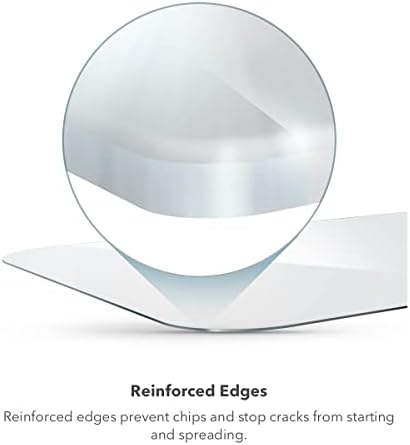 Protetor de tela de elite de elite de vidro Zagg InvisibleSlEshield para Apple iPhone 14/13/13 Pro - 5x Proteção de quebra, tecnologia