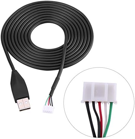 2M USB Mouse Line Wire Cable Substituição de reparo de reparo para Logitech MX518 Mouse