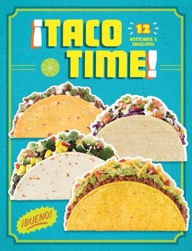 Tempo de taco: 12 notecards e envelopes