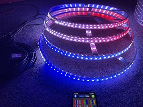 15.5 '' Dream Color perseguir kit de luz do anel da roda LED IP68 DANÇA DE IMPERMAIDA DE