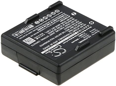 Substituição da bateria Gaxi para Hetronic 68300510 Compatível com Hetronic 68300520, 68300525, ERGO, FBH300, Bateria