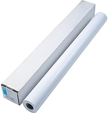 HP Q6581A DesignJet Large Format Instant Instant Dry Semi-Gloss Paptle, 42 polegadas x 100 pés, branco