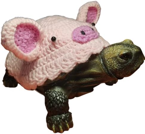 Sweater for Turtle - camisola de tartaruga de malha quente de inverno feita com pulseira ajustável Aparel de tartaruga de