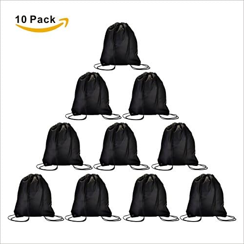 Lihi Bag 10 pacote ripstop Paty Favor Backpack Backpack Goody Gift Team Bags