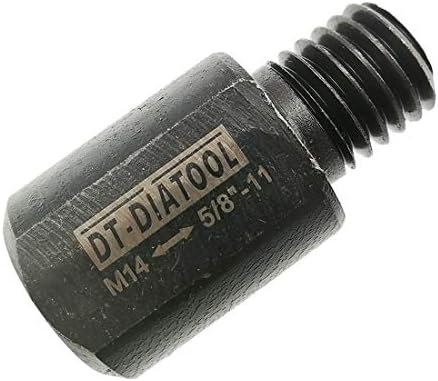 DT-dieTool Diamond Drill Bit Connection Conversor 5/8-11 para M14 Thread