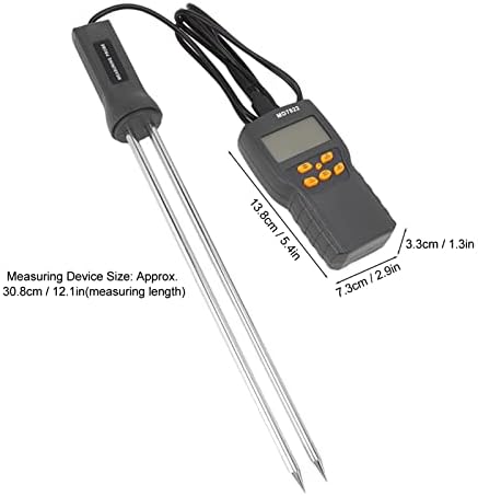 Testador de medidores de umidade de grãos PSSOPP, Testador de medidores de umidade de grãos LCD com compensação automática