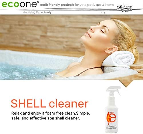 EcoOne | Limpador de casca de banheira de hidromassagem e spa | Suprimentos naturais e ecológicos de spa e piscina | Manutenção