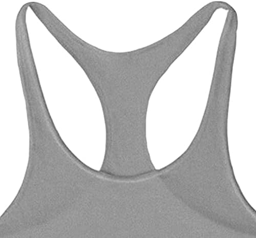 Tanque de ginástica masculina tanque de back-back tampa muscular de corte muscular de cortina cortada com camiseta sem