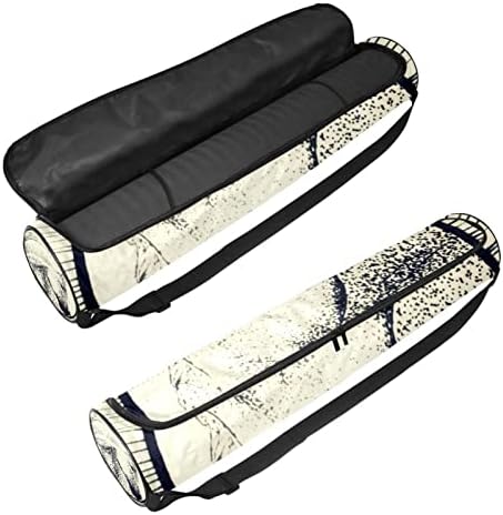 Saco de transportador de tapete de yoga com alça de ombro de ioga bolsa de ginástica