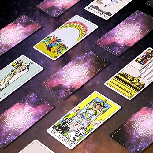 Ciseonik Classic Tarot Cards With -Guidebook - 78 Original Tarot Cards Deck Fortune Game para iniciantes e leitores especializados