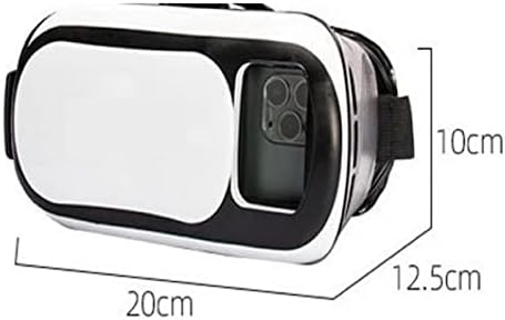 Óculos de vR Naruning, VR Glasses Mobile Games Universal Virtual Reality Glasses 360 HD Movies Compatível com 4,7-6.0 smartphones