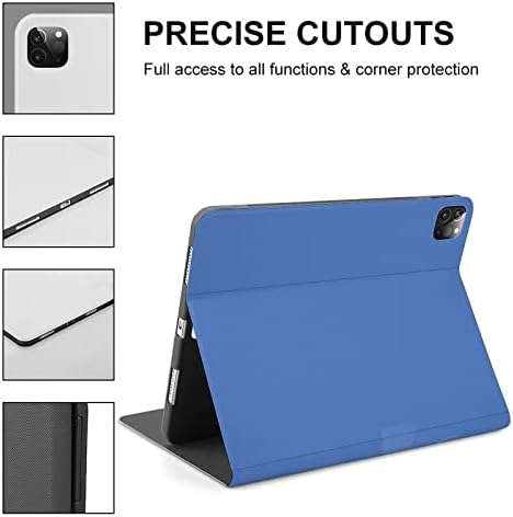 Caixa de comprimido de pomba branca Tampa de proteção de flip stand com porta -lápis compatível com iPad Pro 2020 （11in）